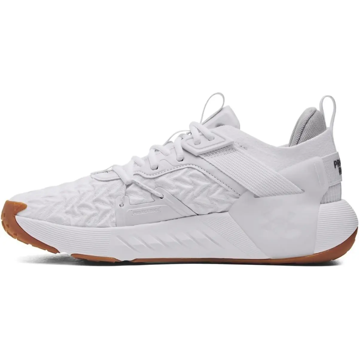 Under Armour shoes - Under Armour Project Rock - Project Rock - 3026534-100 - White/White 2