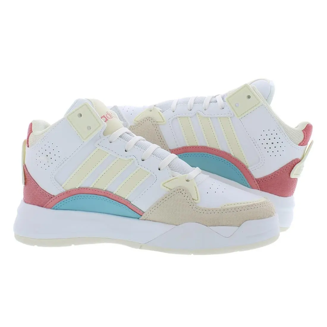 Adidas shoes - White/Pink/Blue, Main: White 1