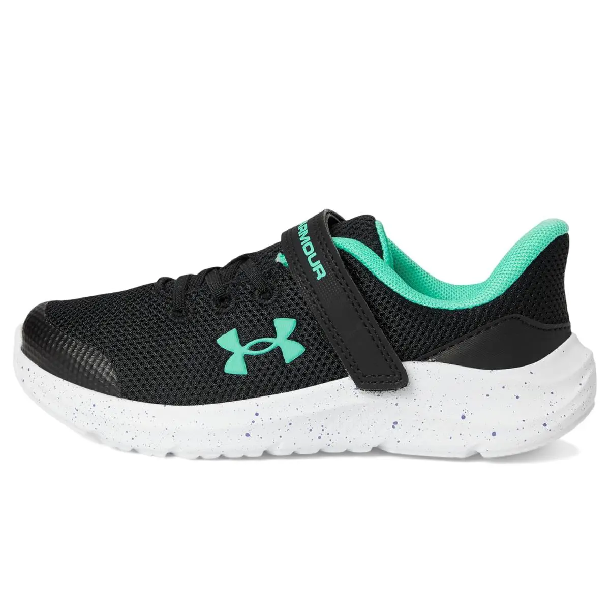 Under Armour shoes - Black/Comet Green/Comet Green 2