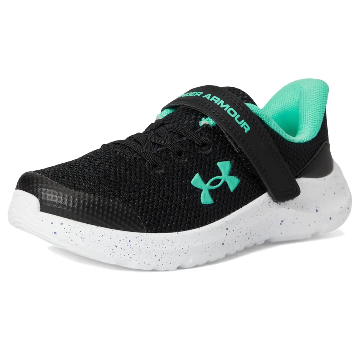 Under Armour shoes - Black/Comet Green/Comet Green 5