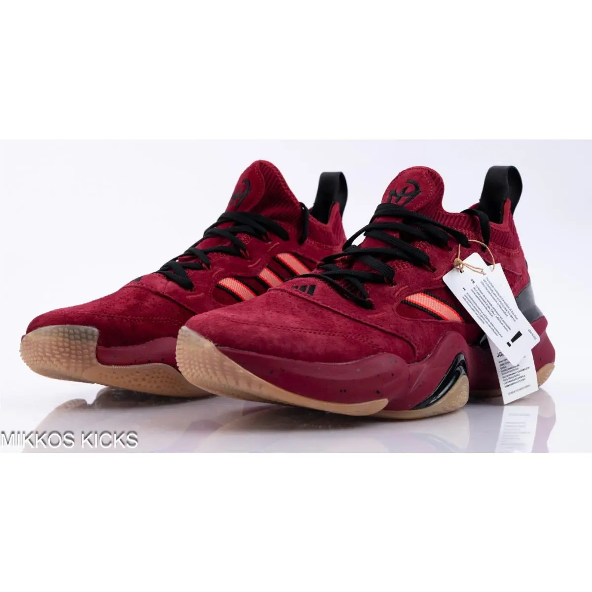 Adidas shoes - adidas 2.0 - JQ0001 - Burgundy / Core Black / Gum 8