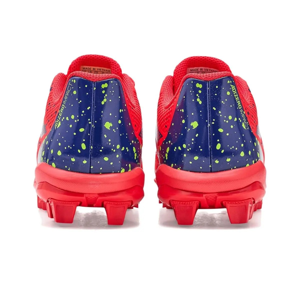 Adidas shoes - Lucid Red/Lucid Blue/Lucid Lemon 5