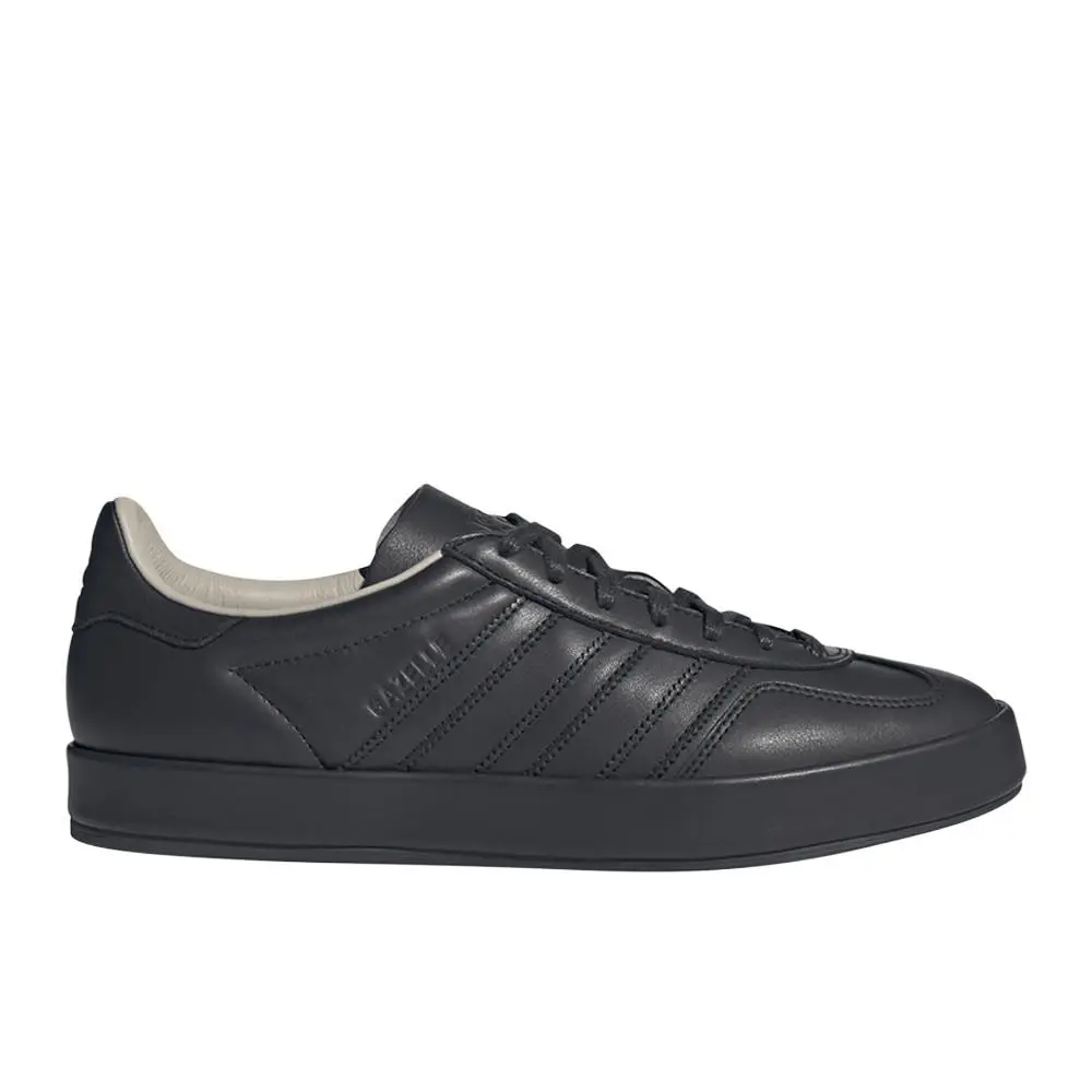 Adidas Gazelle Indoor Lux Lace Up Mens Black Sneakers Casual Shoes JH5415 - Black