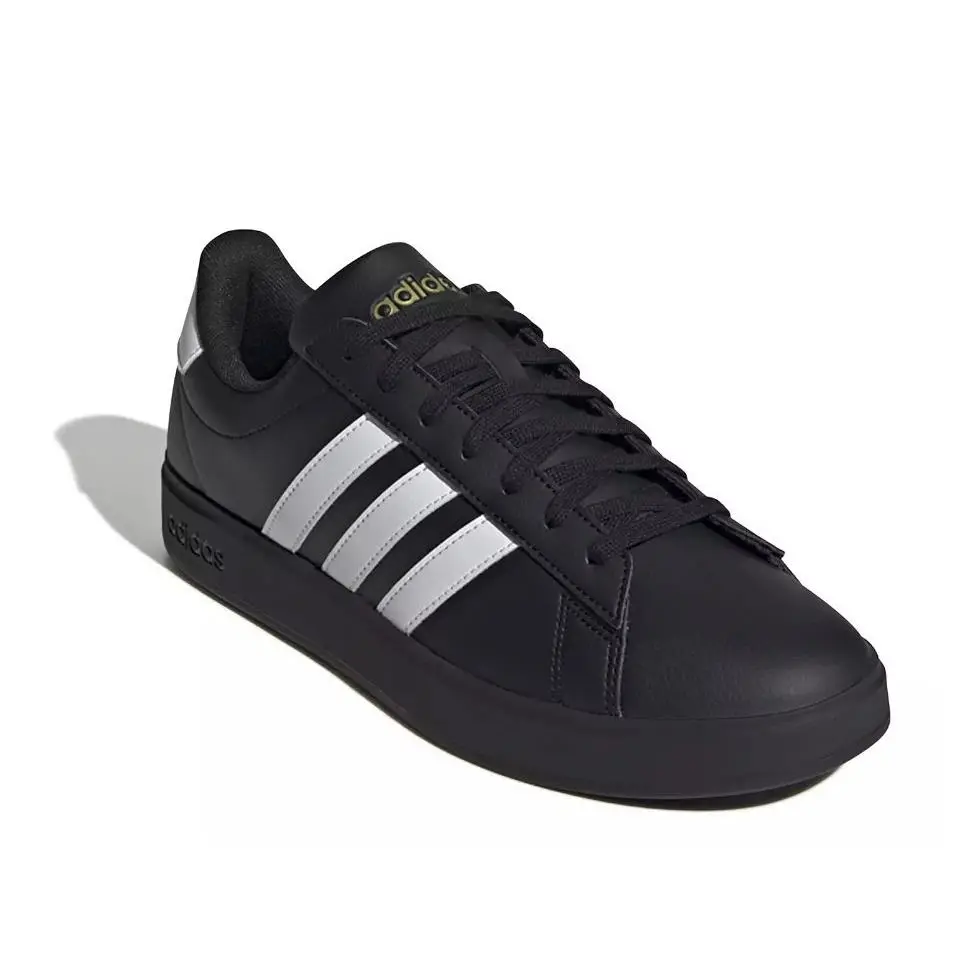 Adidas shoes - Grand Court 2.0 - Grand Court - JR0546 - Core Black / Cloud White / Gold Metallic 8