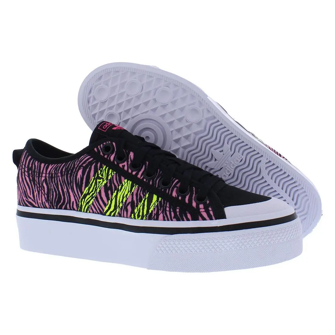 Adidas shoes - Core Black/Solar Yellow/Bliss Pink, Main: Multi-Colored 4