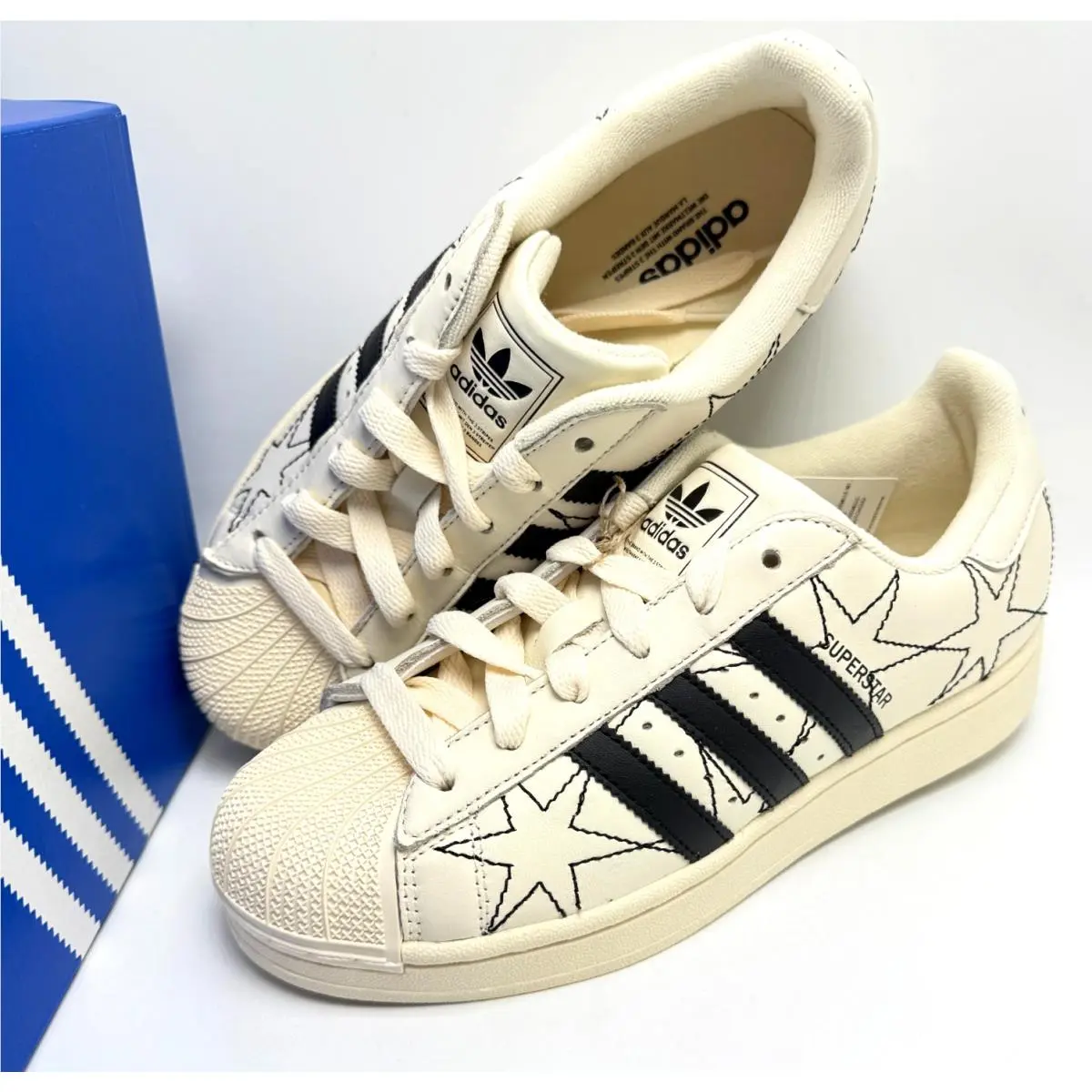 Adidas shoes - adidas Superstar II - Superstar - IH4123 - Cream White/Core Black/Cream White 11