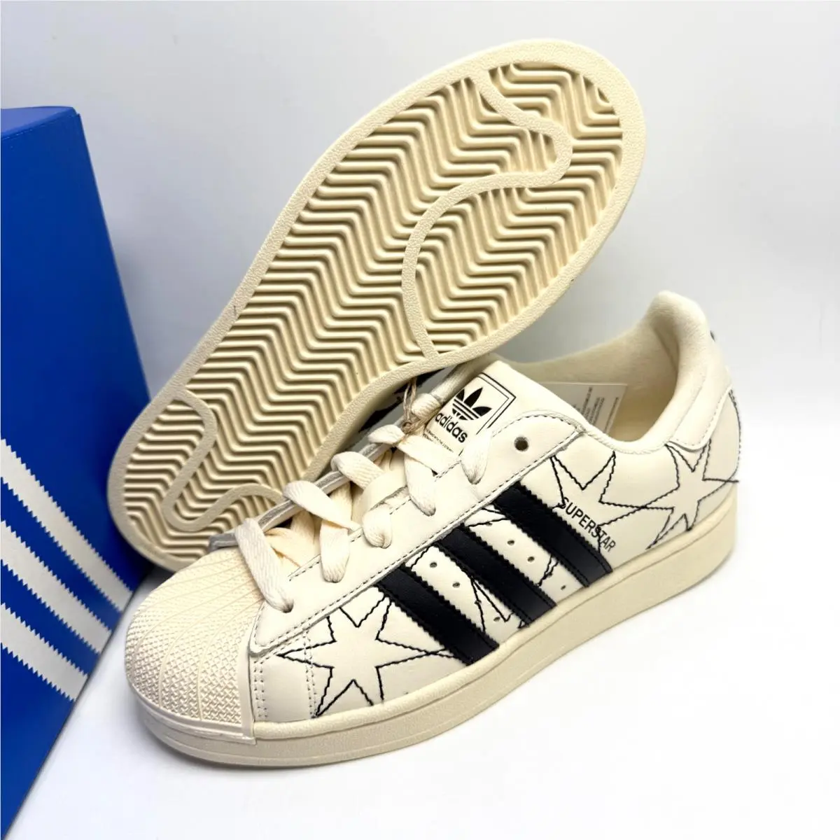 Adidas shoes - adidas Superstar II - Superstar - IH4123 - Cream White/Core Black/Cream White 12
