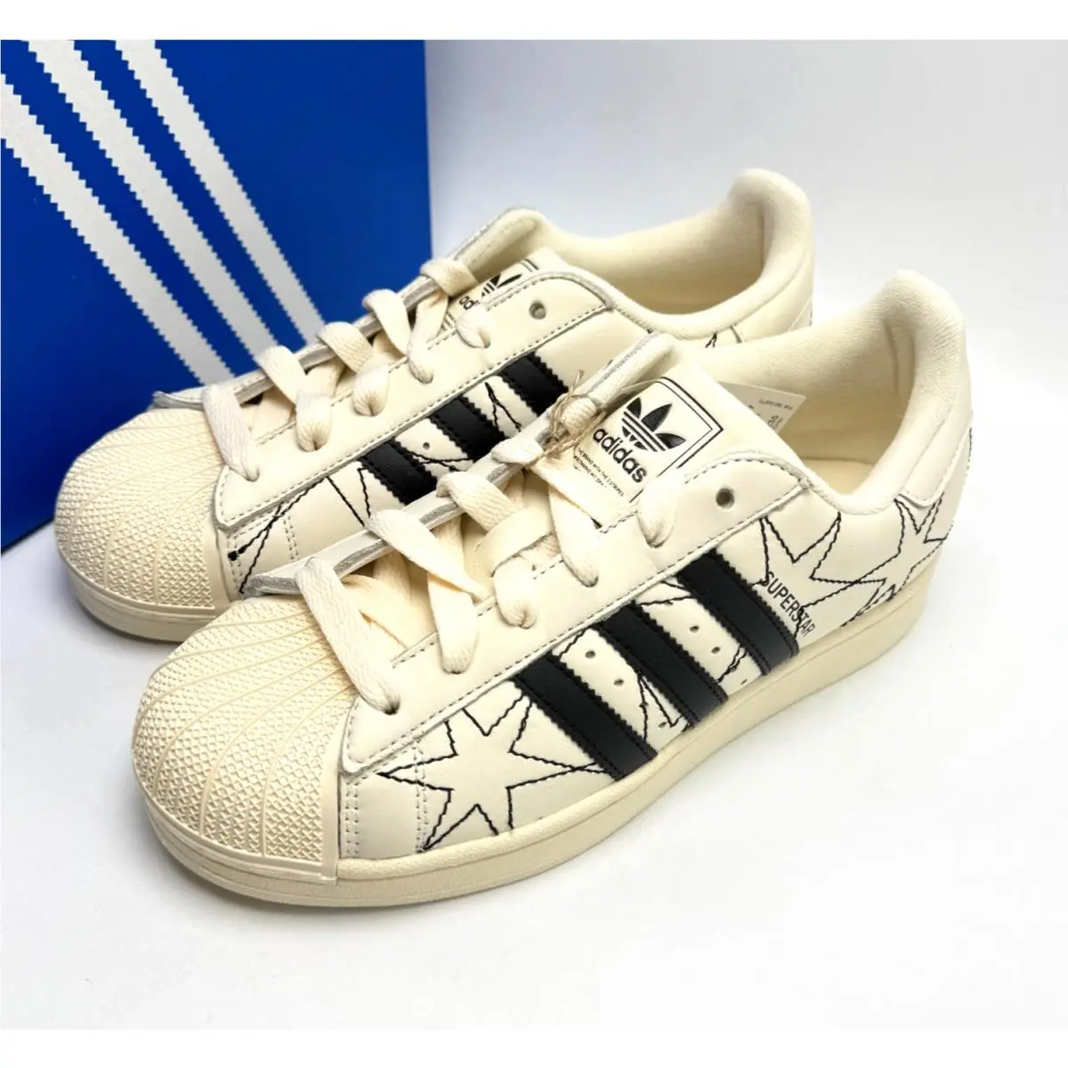 Adidas shoes - adidas Superstar II - Superstar - IH4123 - Cream White/Core Black/Cream White 6