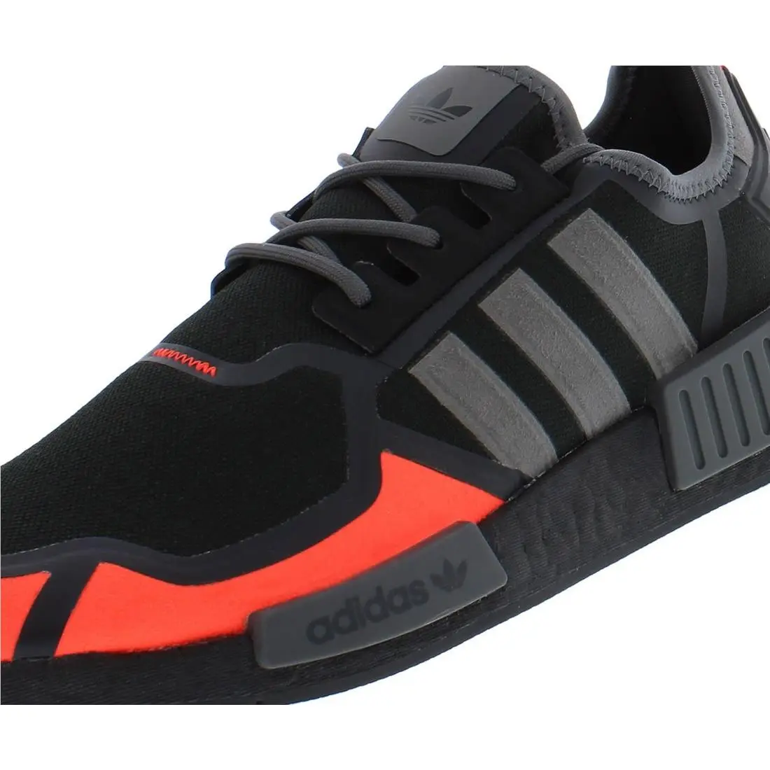 Adidas shoes - Core Black/Grey Four/Solar Red, Main: Black 6