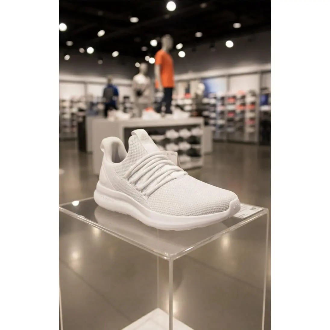Adidas Lite Racer Adapt 7.0 Men`s/women`s Cloudfoam Slip-on Sneaker White