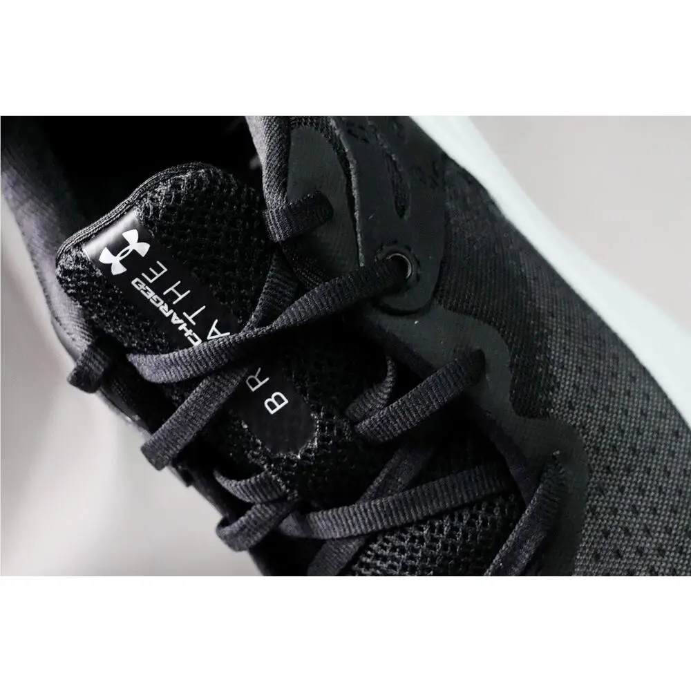 Under Armour shoes - UNDER ARMOUR CHARGED BREATHE II - 3023705 - Black/ White (UPC: 194512366980) 4