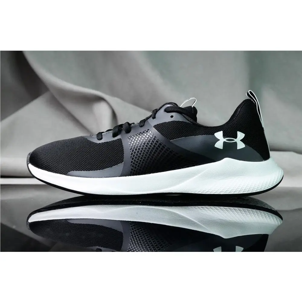 Under Armour shoes - UNDER ARMOUR CHARGED AURORA - CHARGED AURORA - 3023705 - Black/ White (UPC: 193444834611) 1