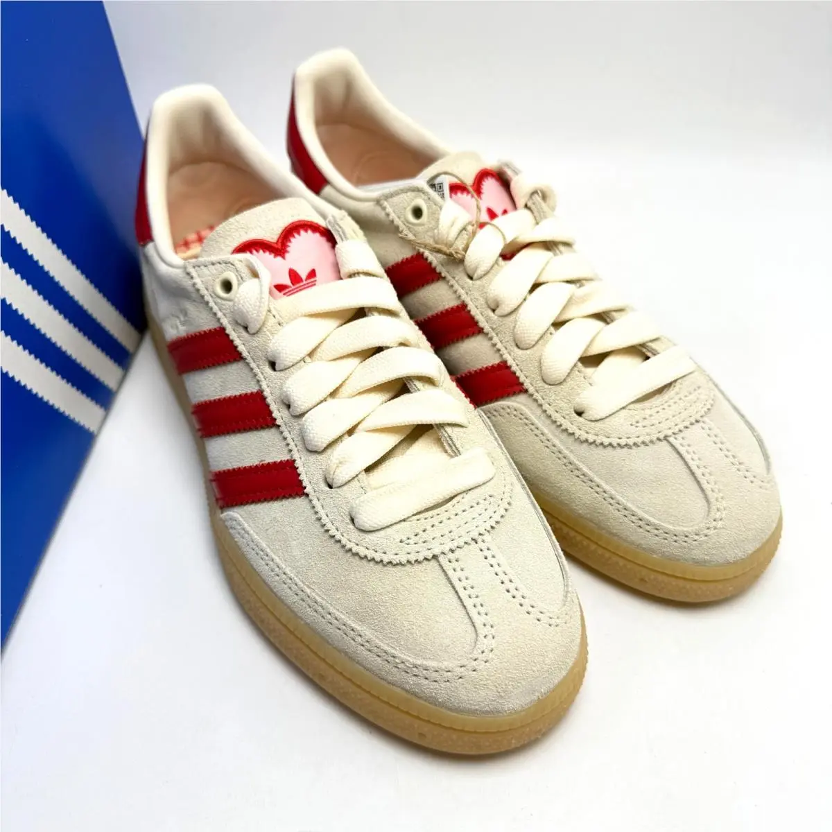 Adidas shoes - adidas Handball - Handball - KH9044 - Cream White/Better Scarlet/Sandy Pink 3