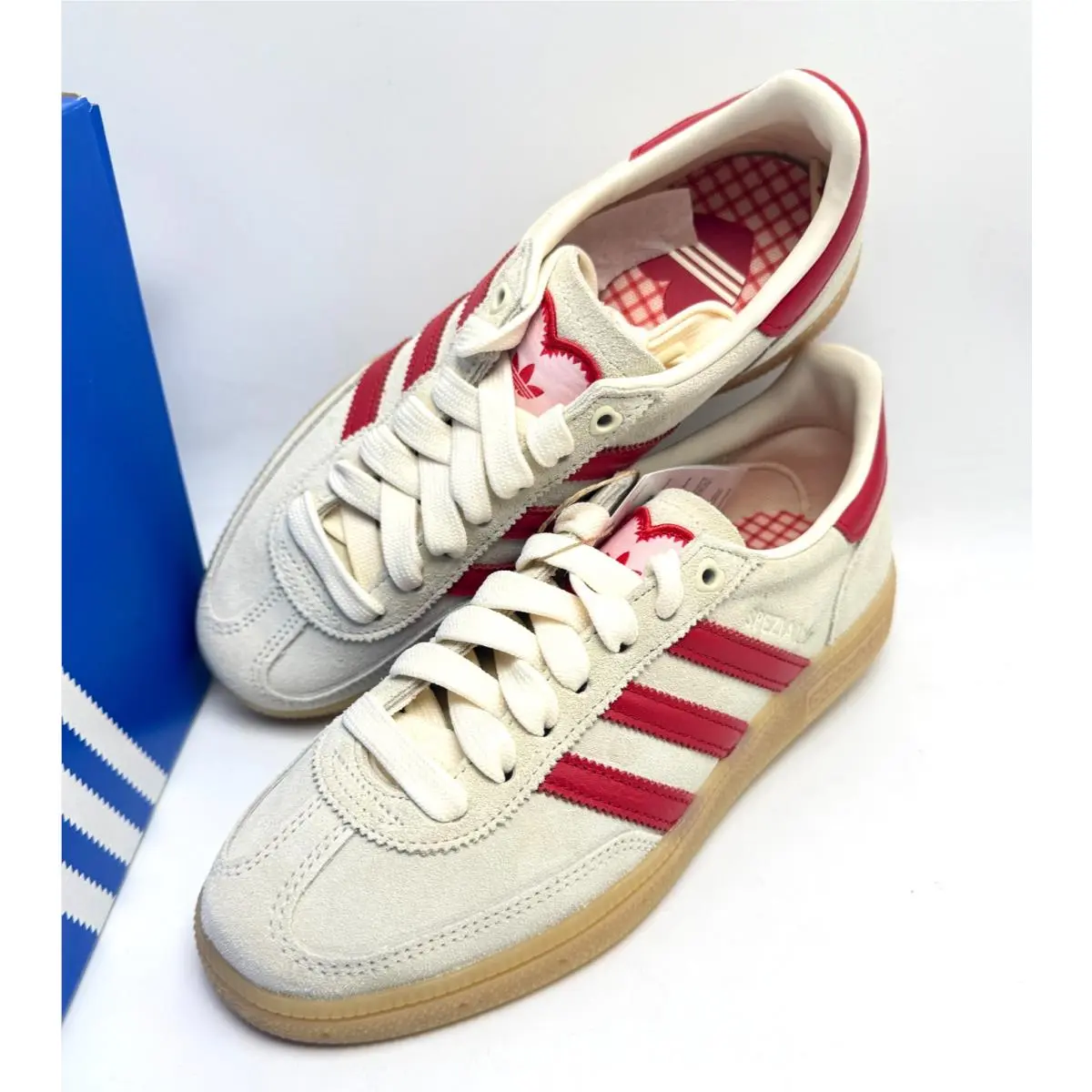 Adidas shoes - adidas Handball - Handball - KH9044 - Cream White/Better Scarlet/Sandy Pink 5