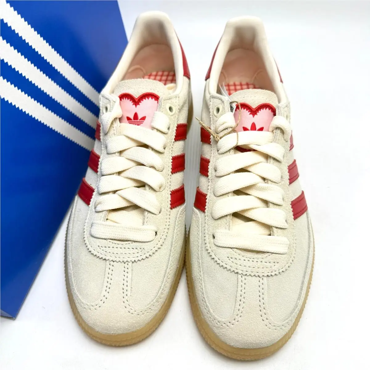 Adidas shoes - adidas Handball - Handball - KH9044 - Cream White/Better Scarlet/Sandy Pink 7