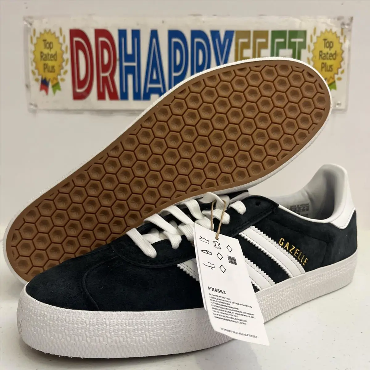 Adidas shoes - adidas Originals Gazelle - Originals Gazelle - FX6563 - Black 5