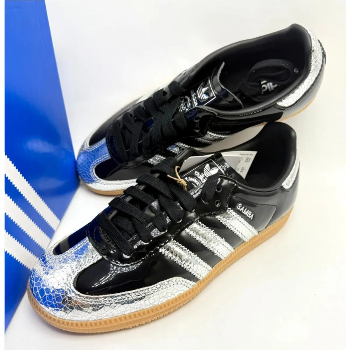 Adidas shoes - adidas Samba - Samba - KI0172 - Core Black/Silver Metallic/Gum 10