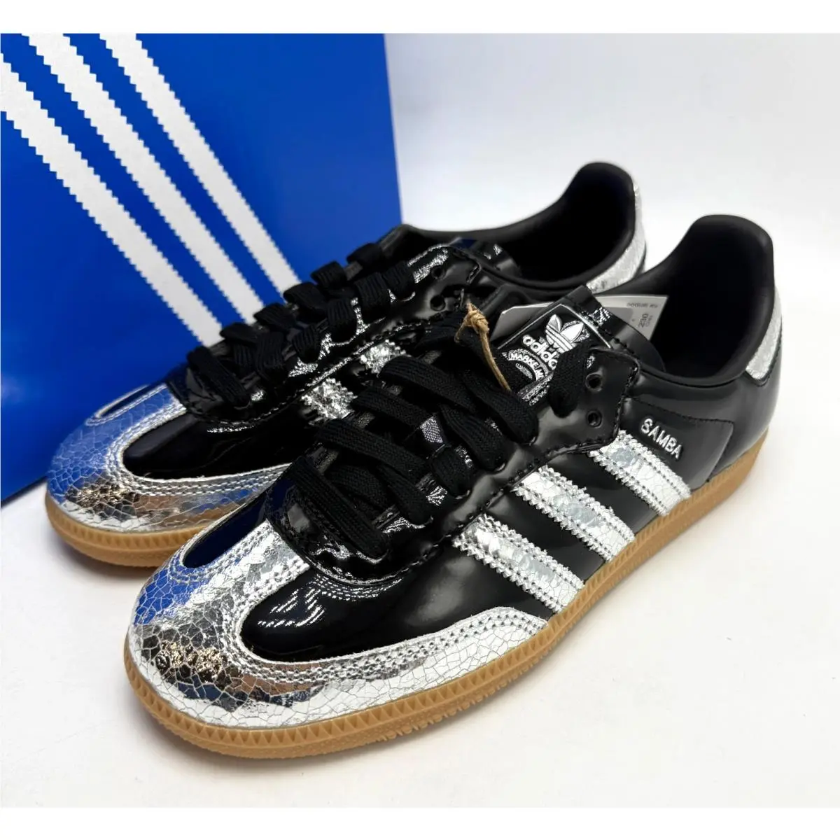 Adidas shoes - adidas Samba - Samba - KI0172 - Core Black/Silver Metallic/Gum 5