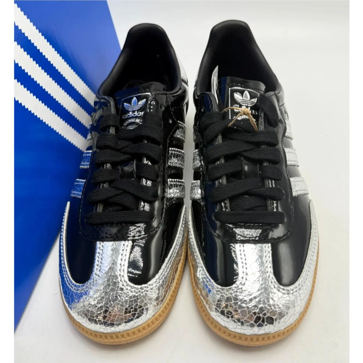 Adidas shoes - adidas Samba - Samba - KI0172 - Core Black/Silver Metallic/Gum 6