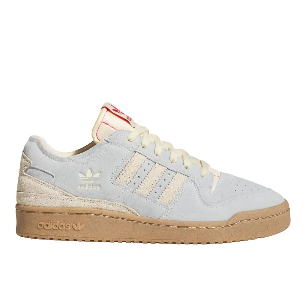 Adidas Forum 84 Low Cl Lace Up Mens Blue Off White Sneakers Casual Shoes JI048