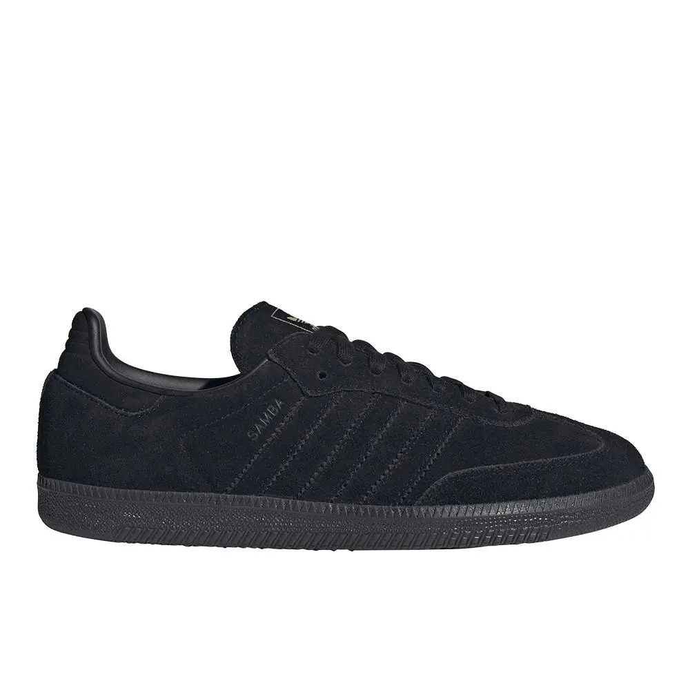 Adidas Samba Og Lace Up Mens Black Sneakers Casual Shoes JR0887