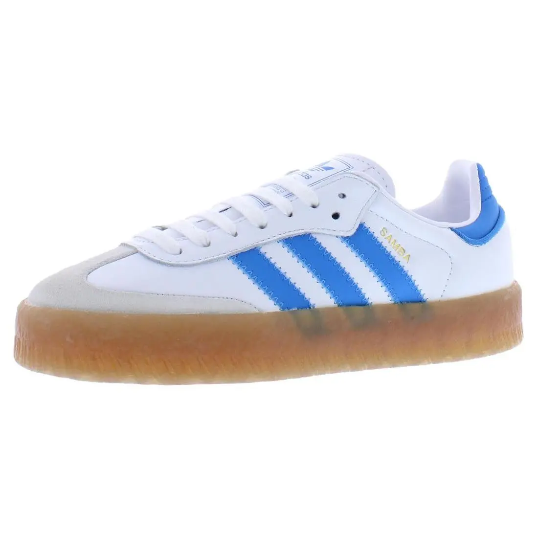 Adidas shoes - JQ1236 - JQ1236 - Footwear White/Bright Blue/Gold Metallic, Main: White 5