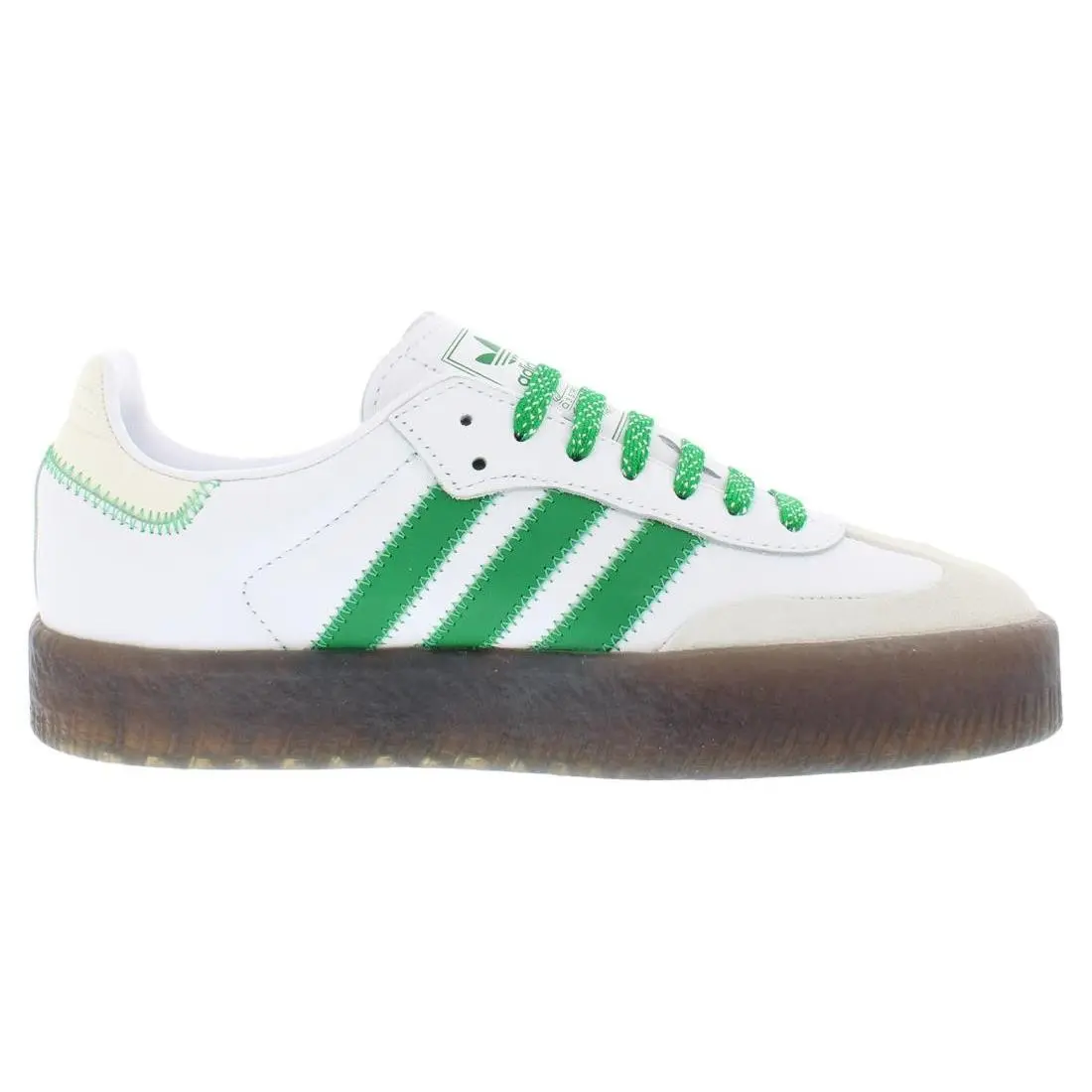 Adidas shoes - Cloud White/Green, Main: White 5
