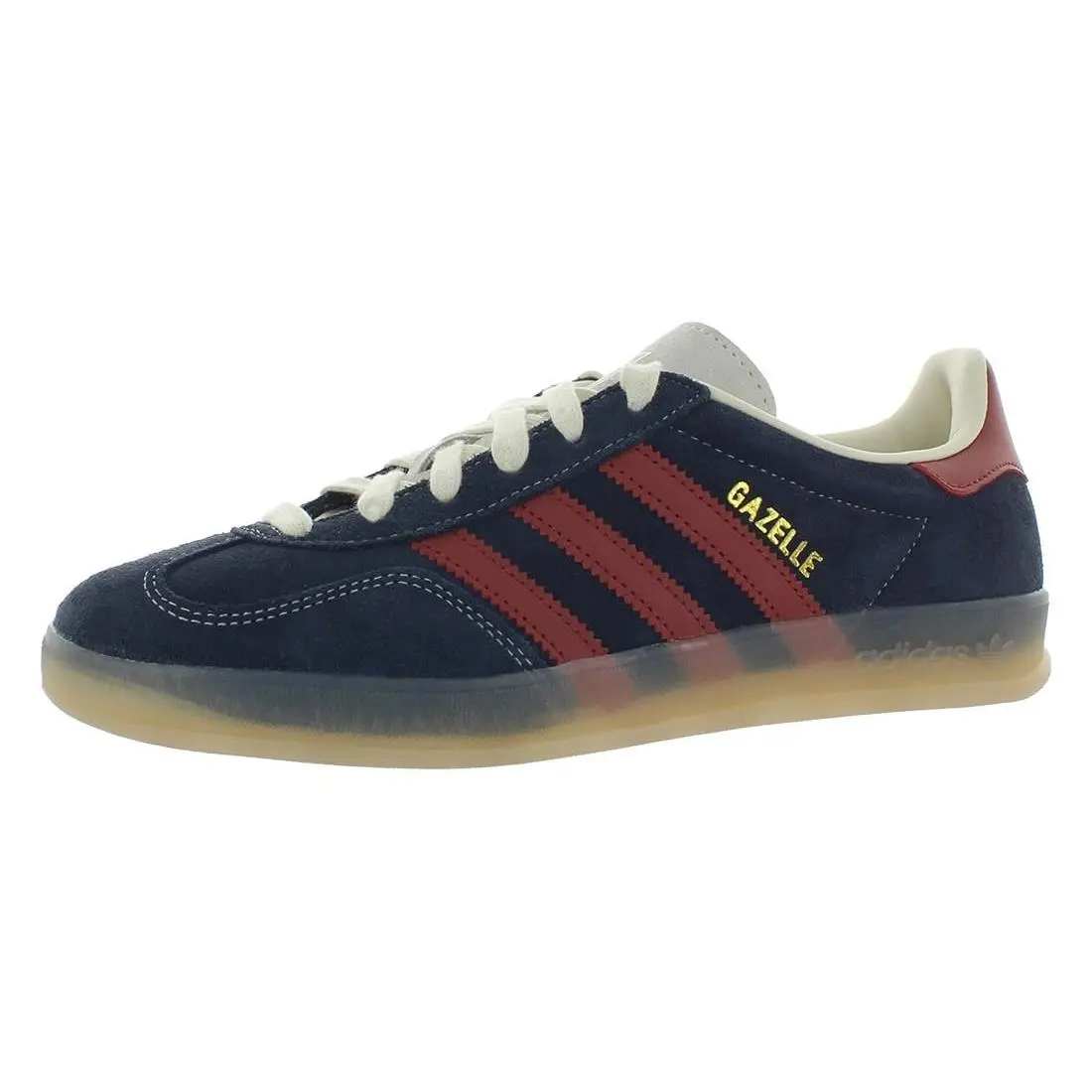 Adidas Originals Gazelle Indoor Mens Suede Sneaker - Legend Ink/ruby/white - Legend Ink/Ruby/White