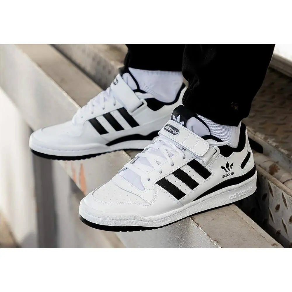 Adidas shoes - adidas Forum Low - Forum Low - FY7757 - Black 6