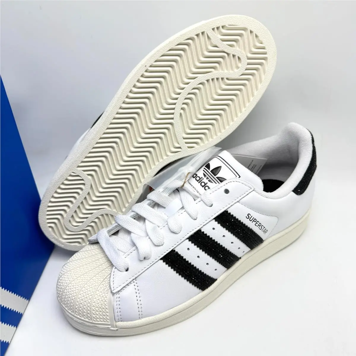 Adidas shoes - adidas Superstar II - Superstar - HQ2285 - Cloud White/Core Black/Off White 6
