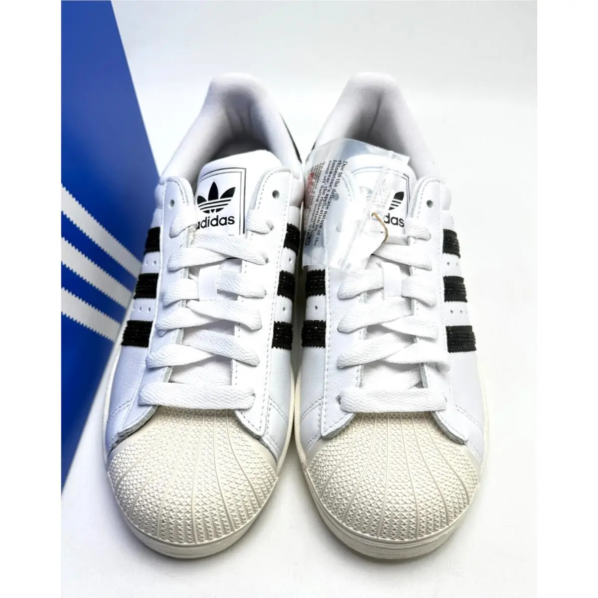Adidas shoes - adidas Superstar II - Superstar - HQ2285 - Cloud White/Core Black/Off White 8