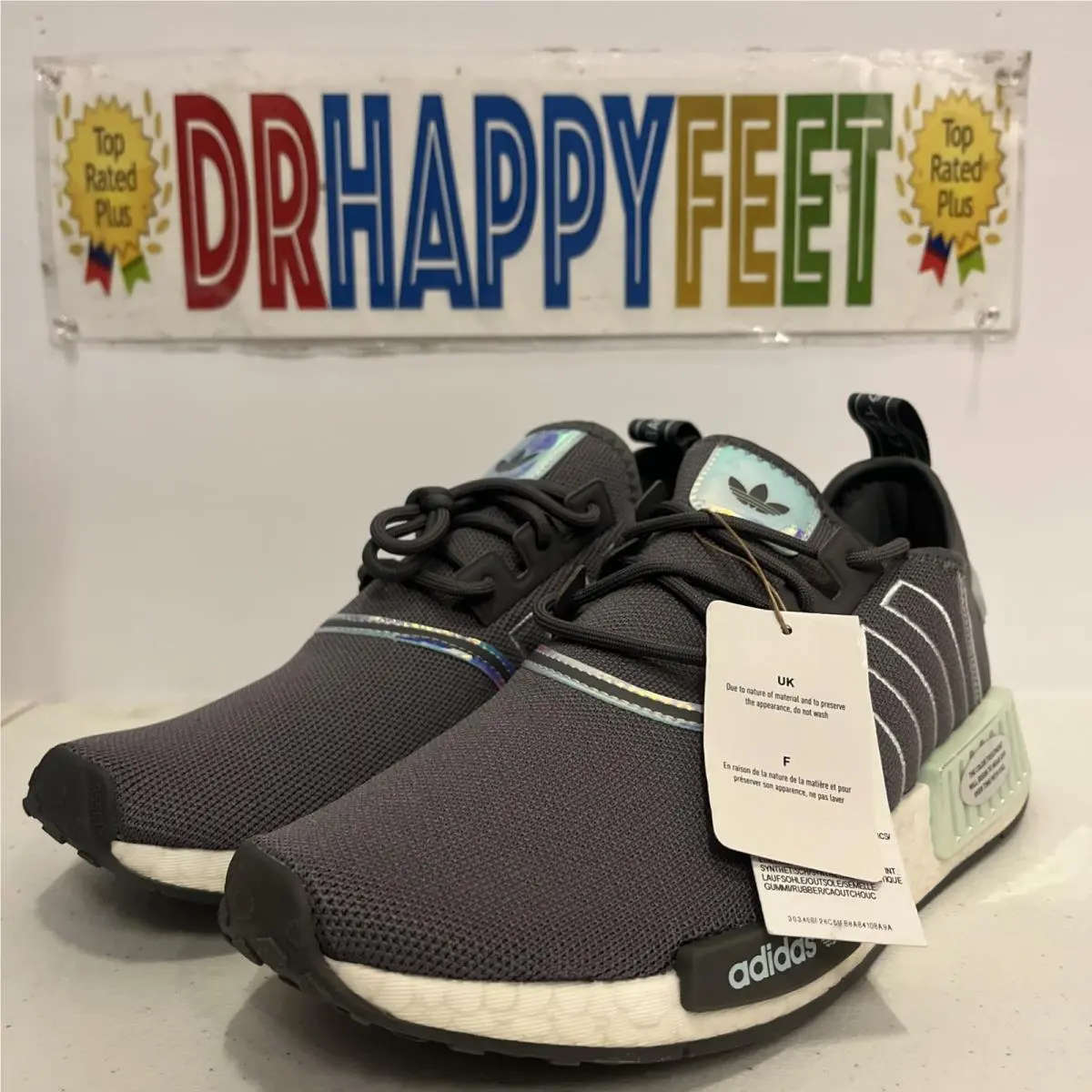 Adidas Originals NMD_R1 Women`s Casual Shoes Gray GW9472
