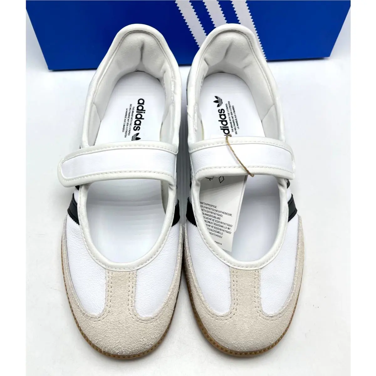 Adidas shoes - SAMBA JANE - SAMBA JANE - JR1402 - Footwear White/Alumina/Core Black 0