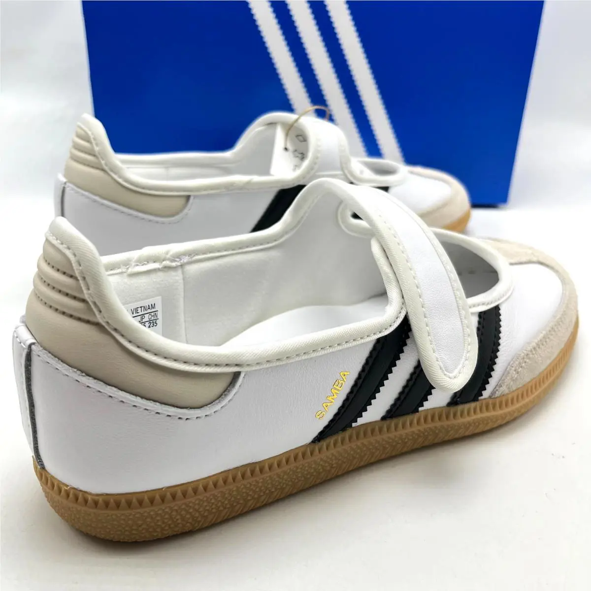 Adidas shoes - SAMBA JANE - SAMBA JANE - JR1402 - Footwear White/Alumina/Core Black 2