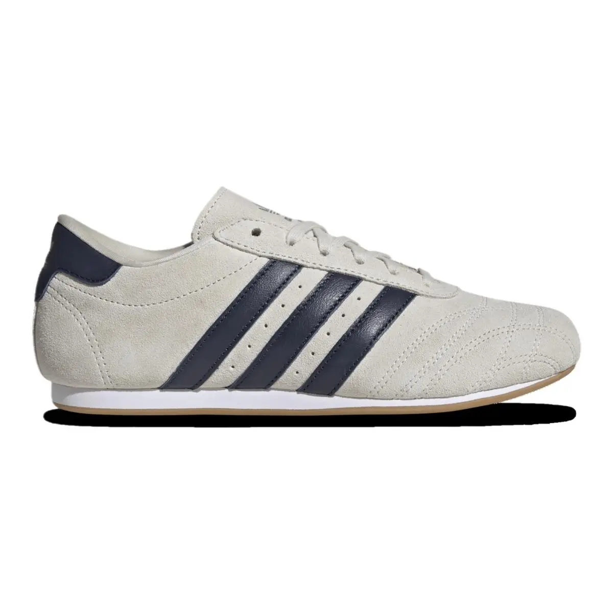 Adidas Originals Taekwondo Lace Womens Retro Leather Sneaker - Dark Blue/white - Dark Marine Blue/White Cream