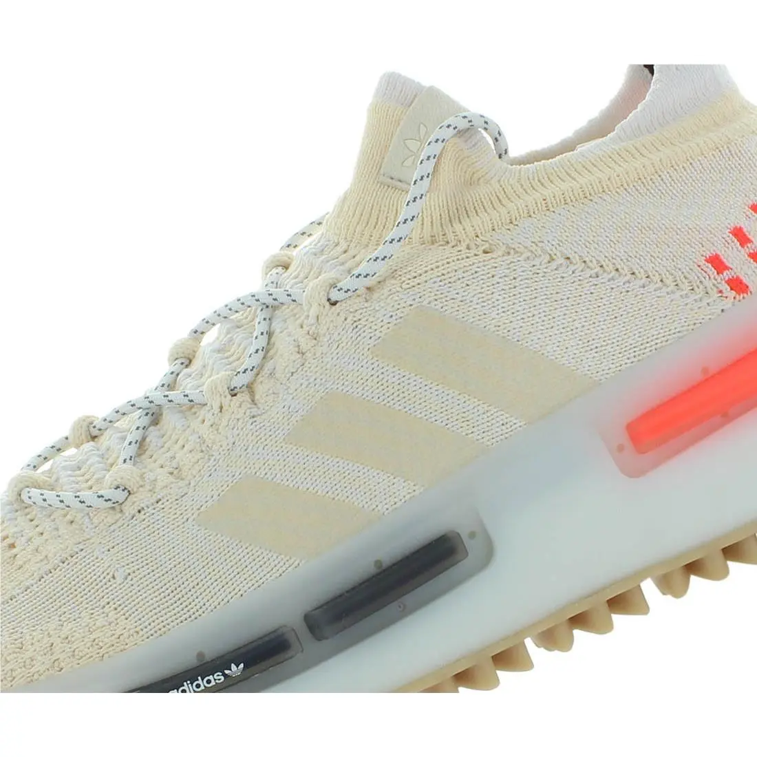 Adidas shoes - Wonder White/Wonder White/Solar Red, Main: Beige 0