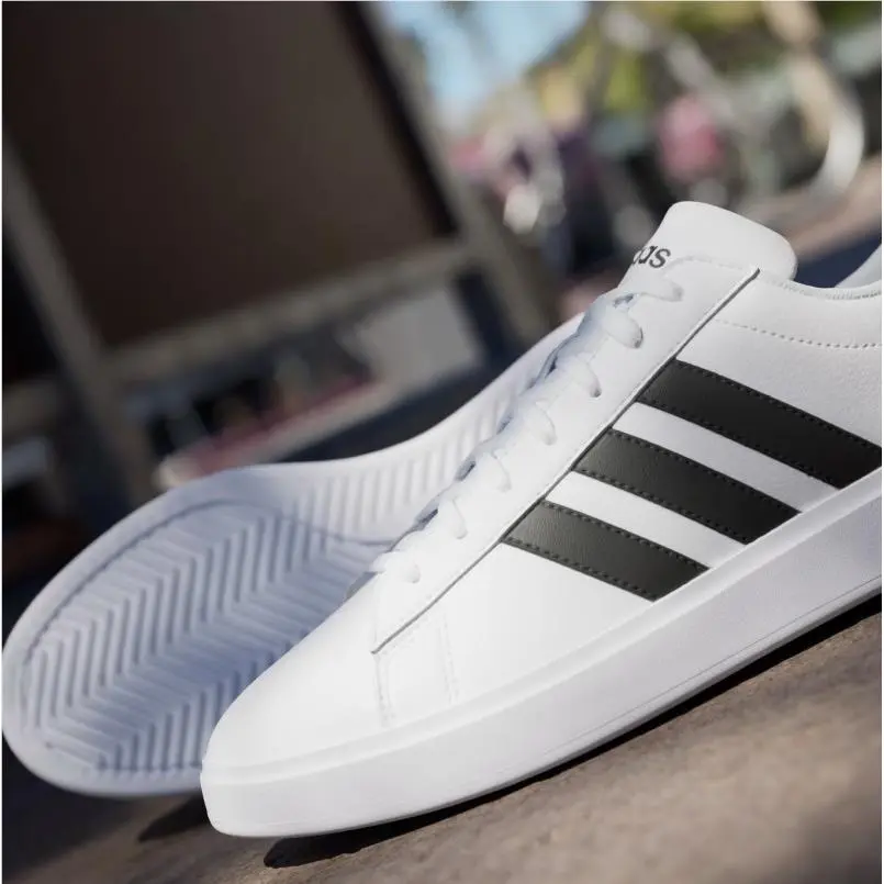 Adidas shoes - Adidas Grand Court 2.0 - Grand Court - GW9195 - Cloud White / Core Black / Cloud White 8