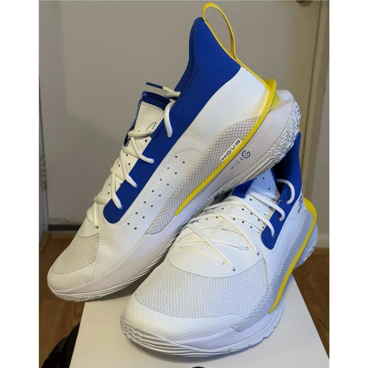 Under Armour shoes - Curry 7 - Curry - 3023300-106 - White Blue 4