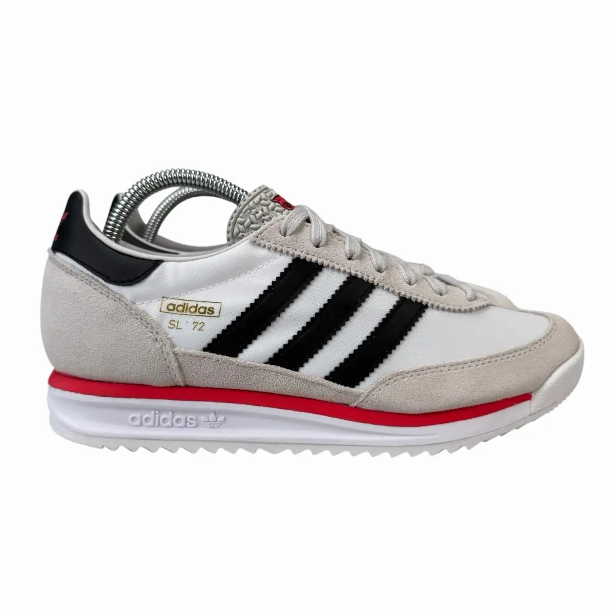 Adidas SL 72 RS Core White Black Grey Shoes JS0746 Men`s Size`s 7.5 - 13