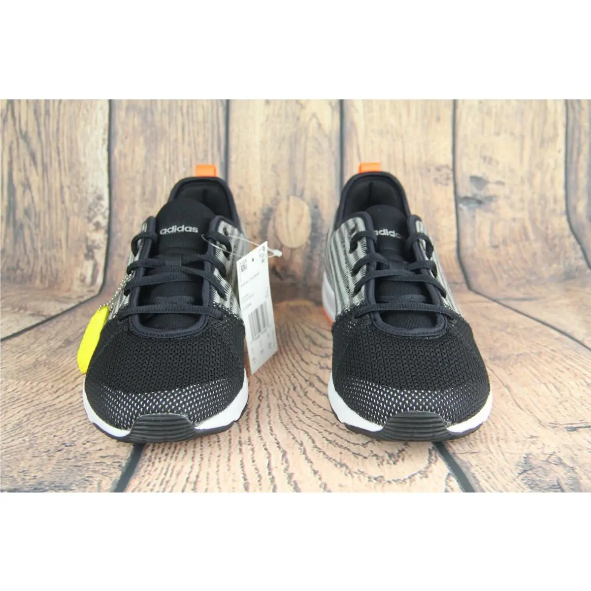 Adidas Arianna Cloudfoam Womens Training Shoes Black/grey-orange CG2844 SZ