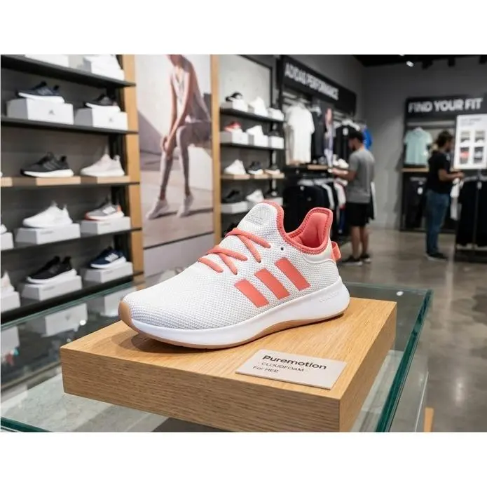 Adidas shoes - Cloudfoam Pure - Cloudfoam Pure - JI4877 - Scarlet / White 8