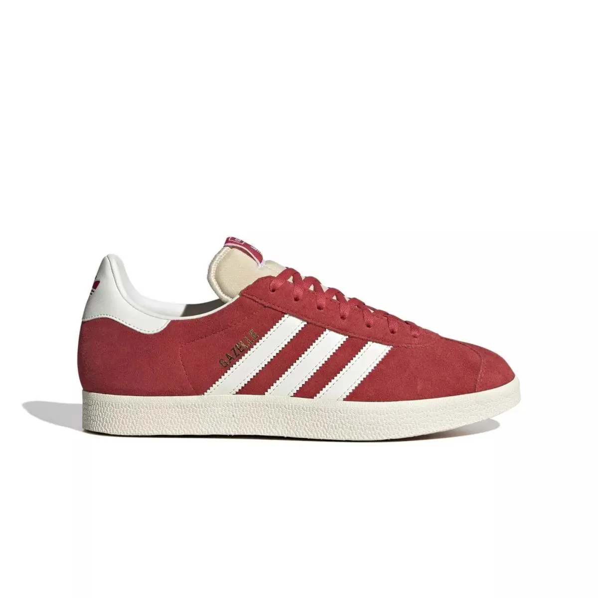 Men`s Adidas Gazelle Glory Red/off White-white IG1062 - Glory Red/Off White-White