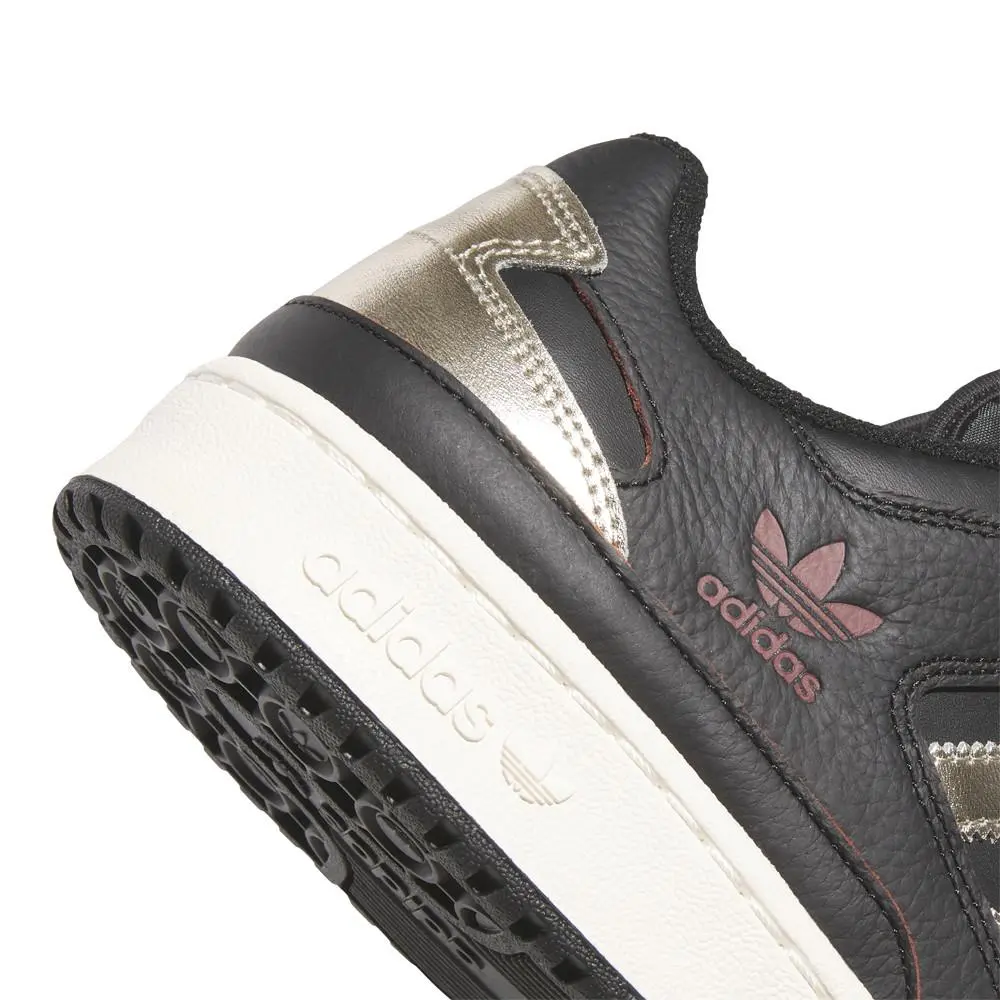 Adidas shoes - adidas Forum Low Cl Metallic Lace Up - JI3270 - Black, Gold 4