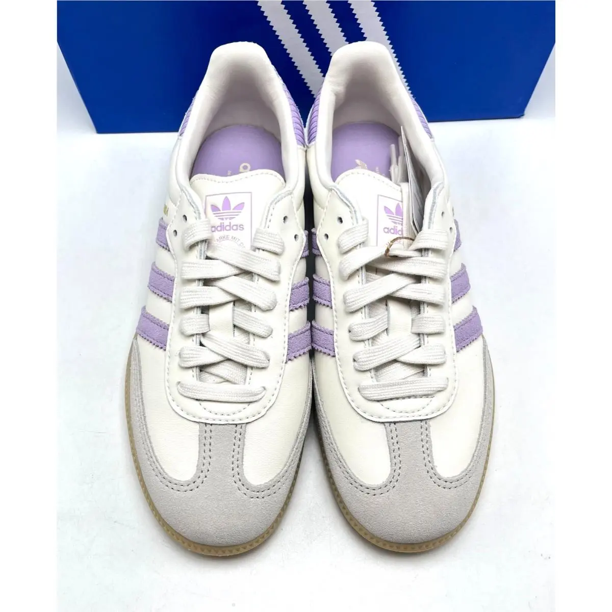Adidas shoes - adidas Samba - Samba - KI4172 - Cloud White / Powder Plum / Gum 7