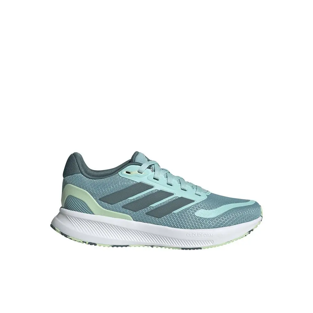 Adidas Runfalcon 5 Running Youth Girls Green Sneakers Athletic Shoes JQ8140