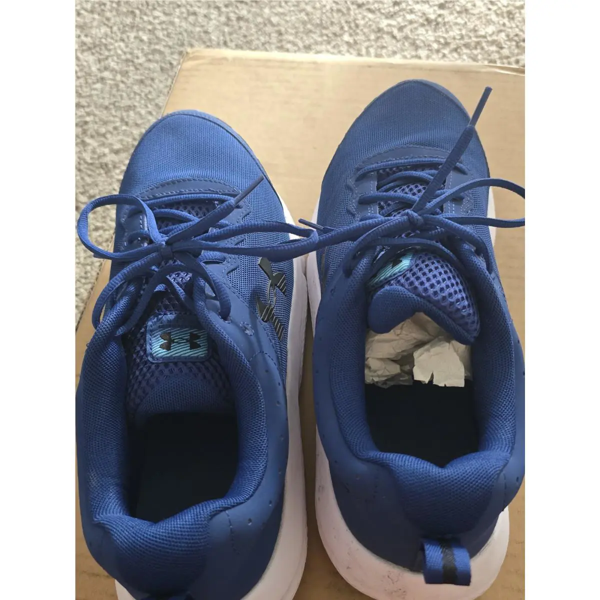 Under Armour shoes - Under Armour Charged Assert 10 - 3026175-403 - Blue 3