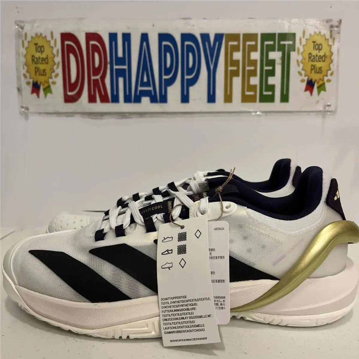 Adidas shoes - adidas Adizero Cybersonic - Adizero Cybersonic - JQ5382 - White 1