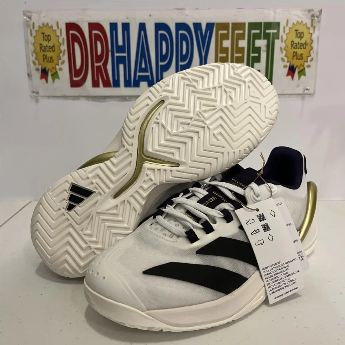 Adidas shoes - adidas Adizero Cybersonic - Adizero Cybersonic - JQ5382 - White 5