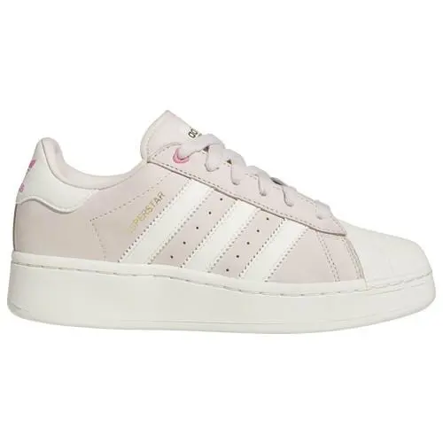 Adidas Womens` Originals Superstar Xlg Sneakers - Pink/tan/gum - Pink/Tan/Gum