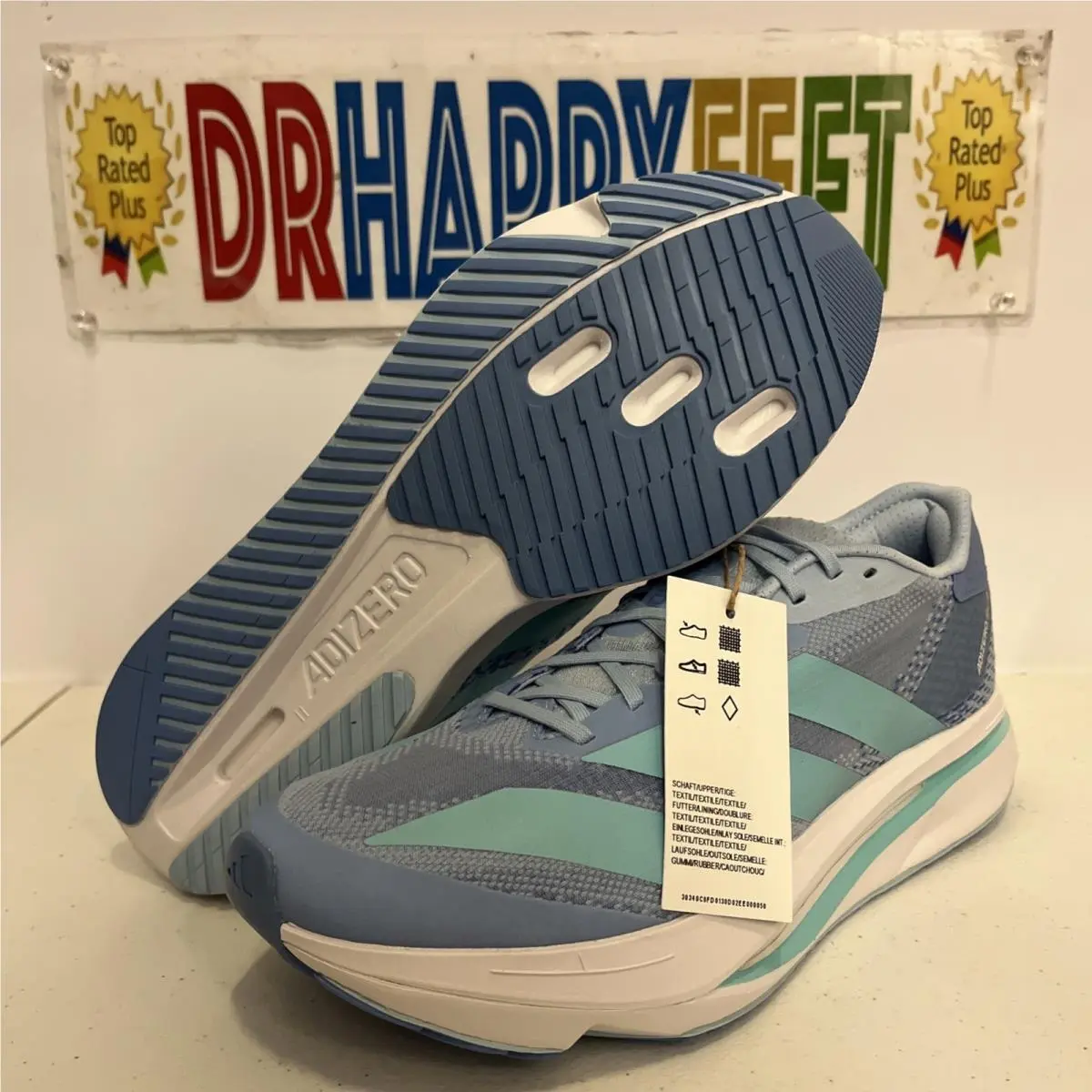 Adidas shoes - adidas Adizero - Adizero - JQ0368 - Blue 0